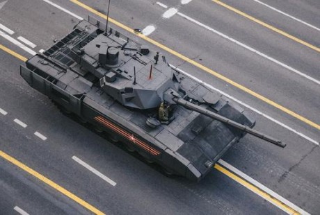 要變無人戰車？俄最先進坦克“阿瑪塔”測試無人駕駛模式