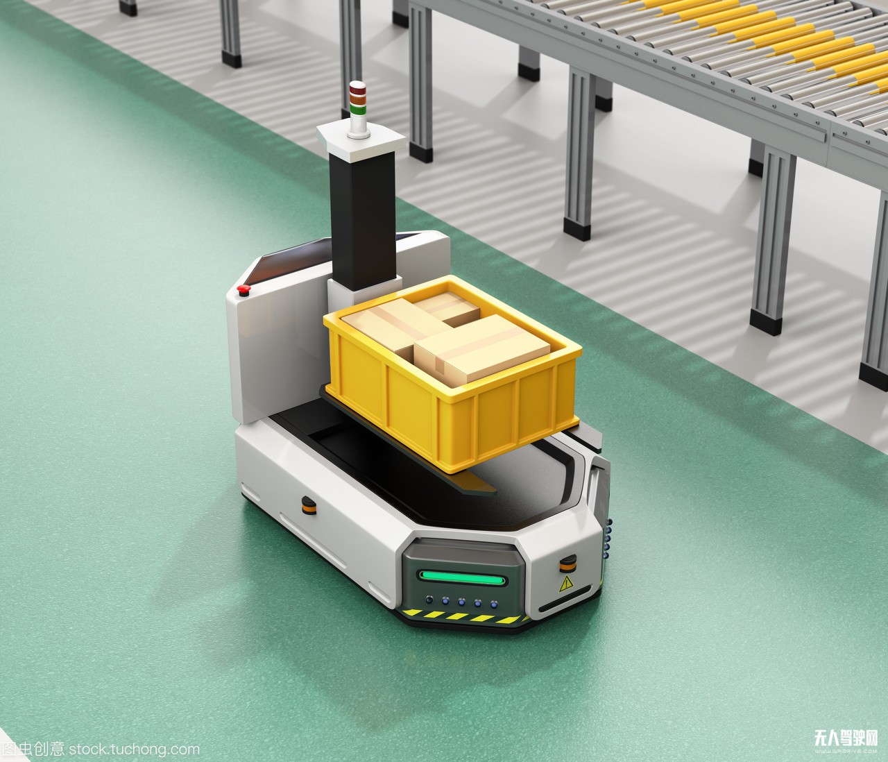 基于5G的自動駕駛叉車即將投入使用